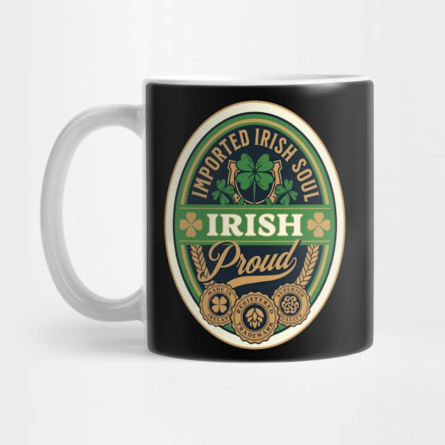 St Patricks Irish and Proud by Smithys Shirts